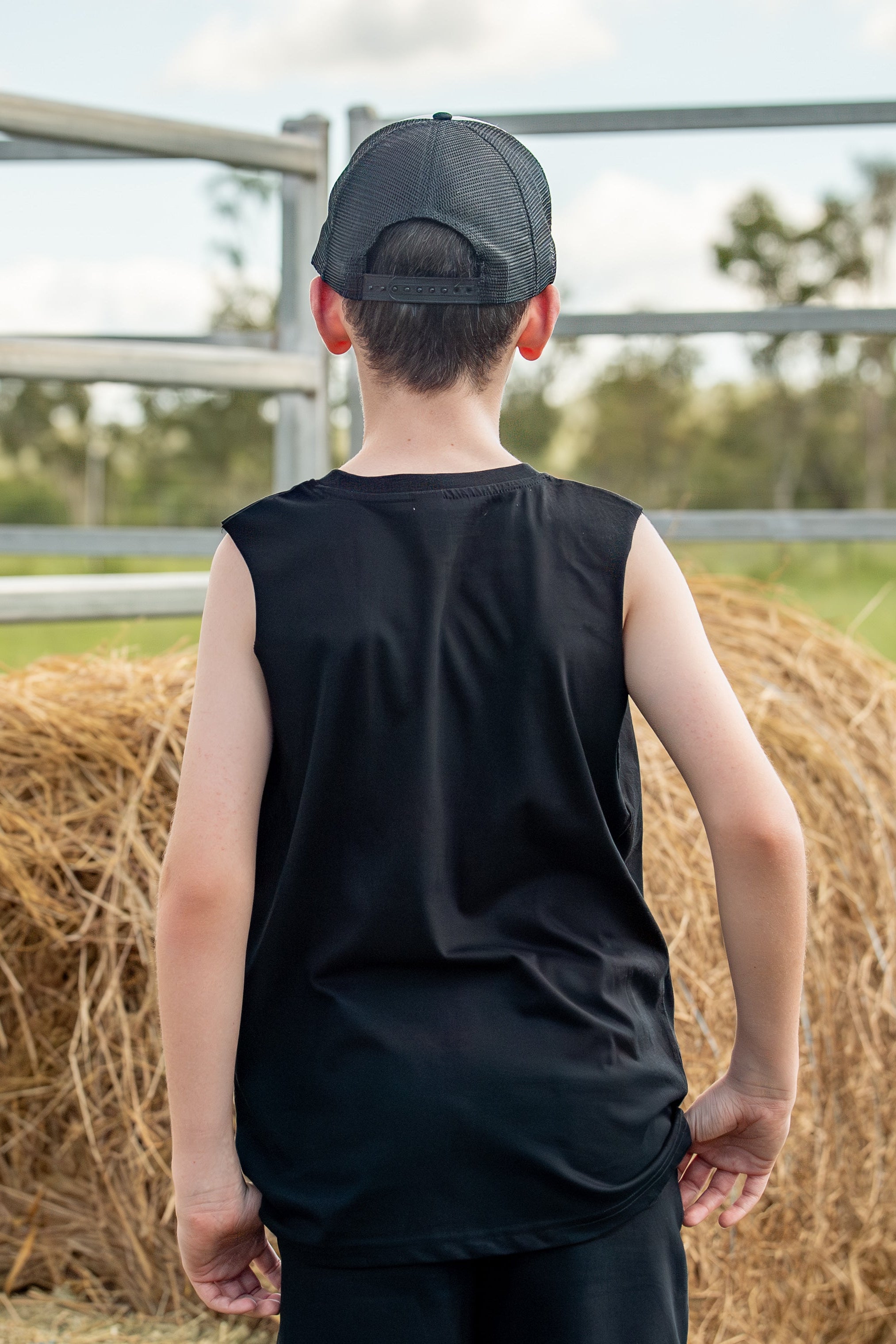 Kids Barnard Tank Black