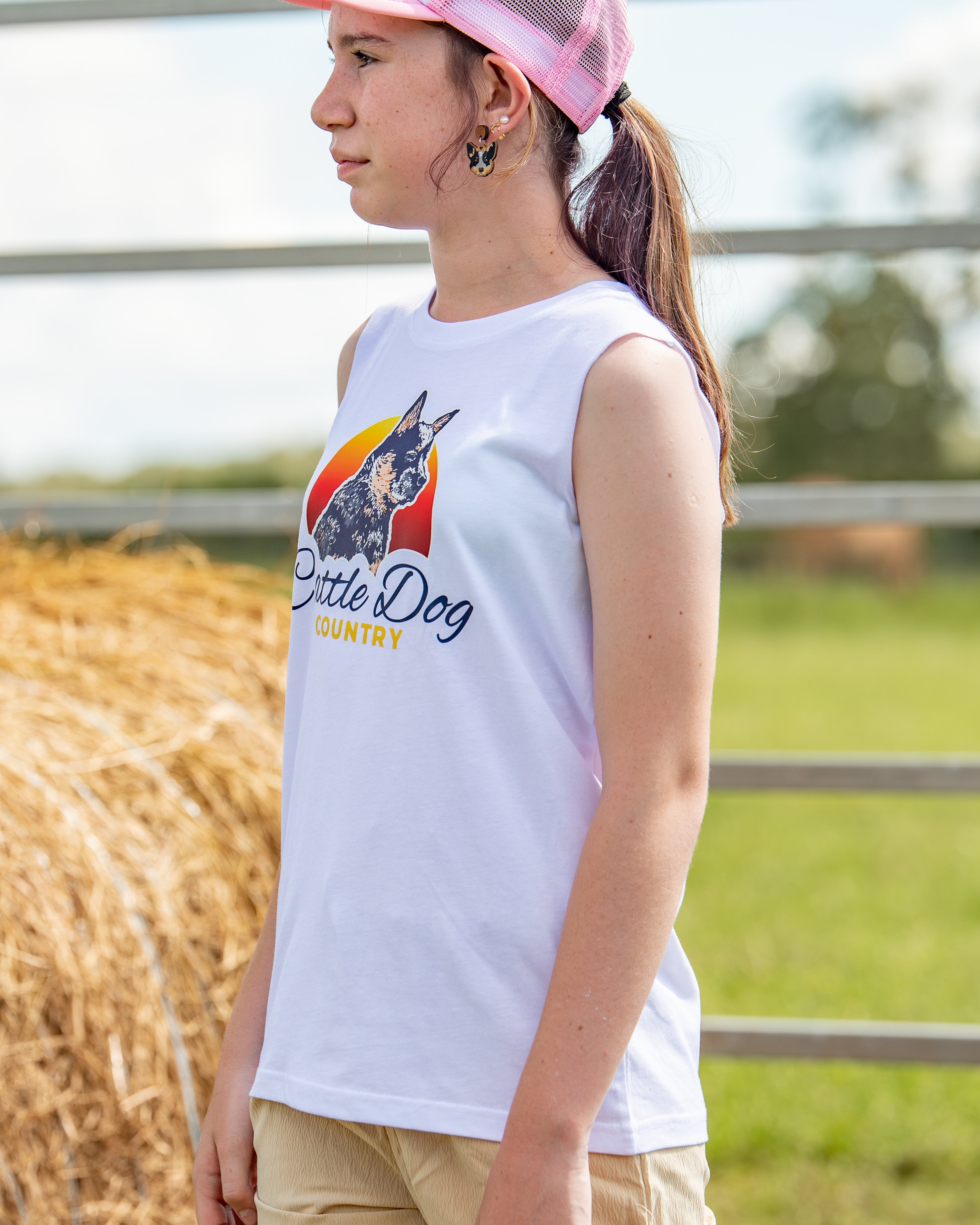 Kids Barnard Tank White