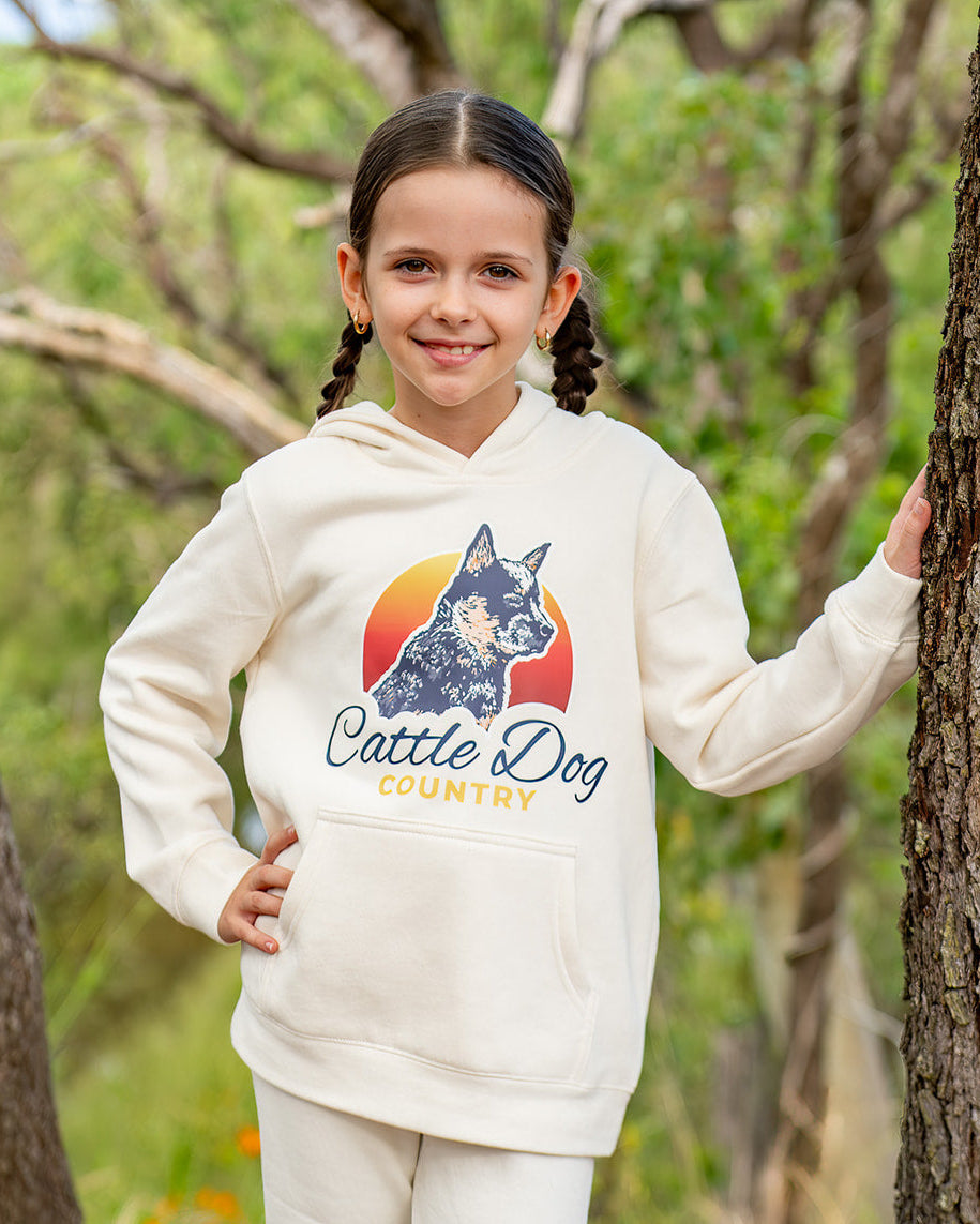 Kids Supply Hood Ecru Front