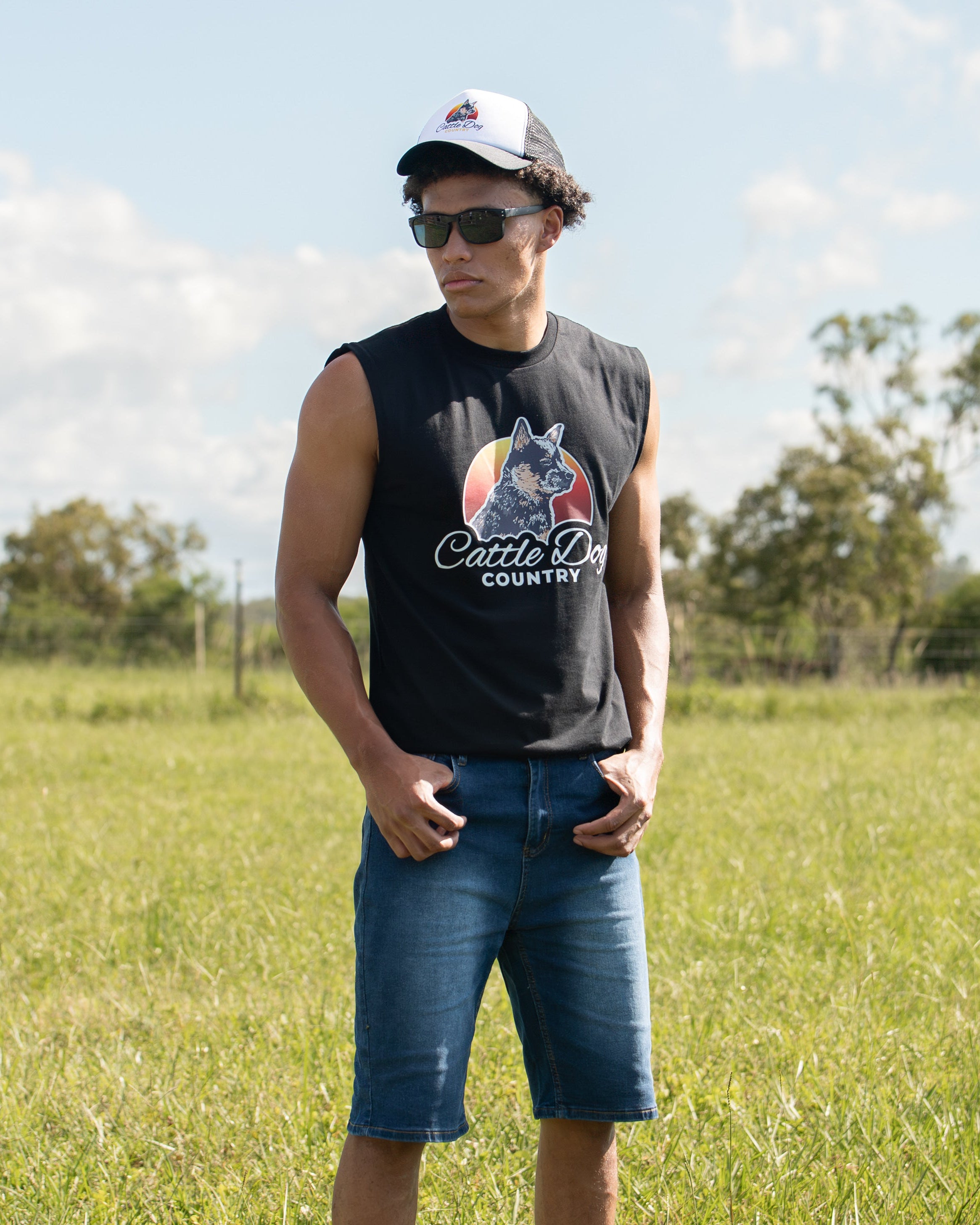 Mens Black Tank
