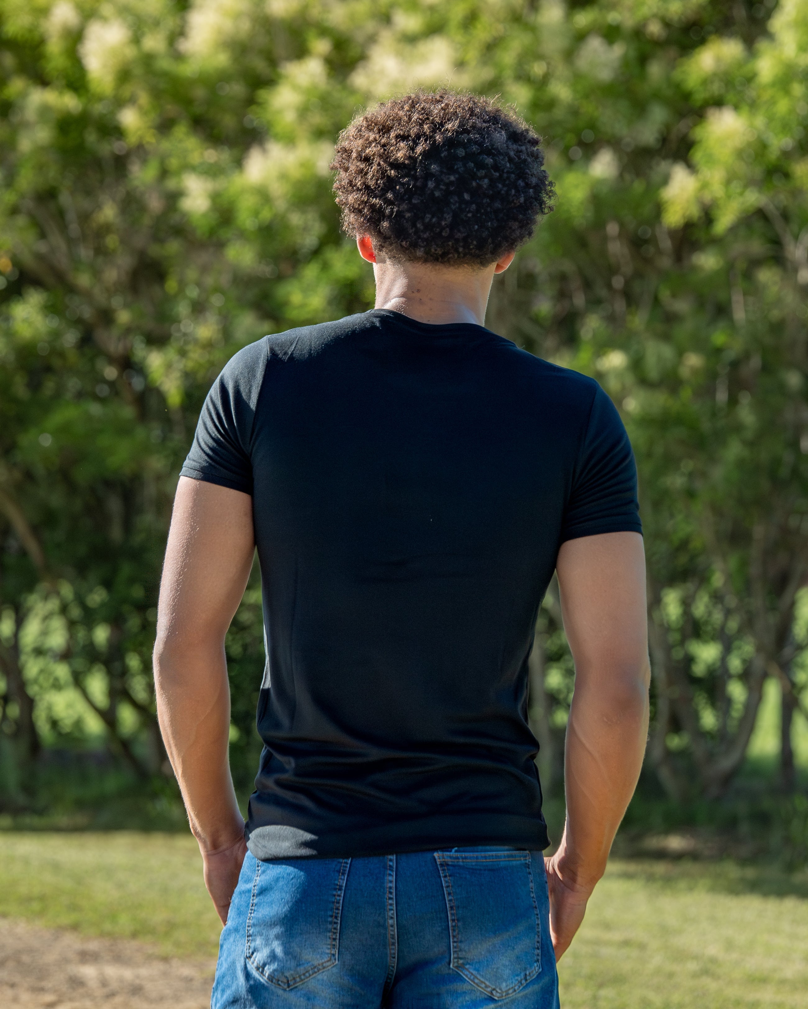 Mens Brushed Tee Black