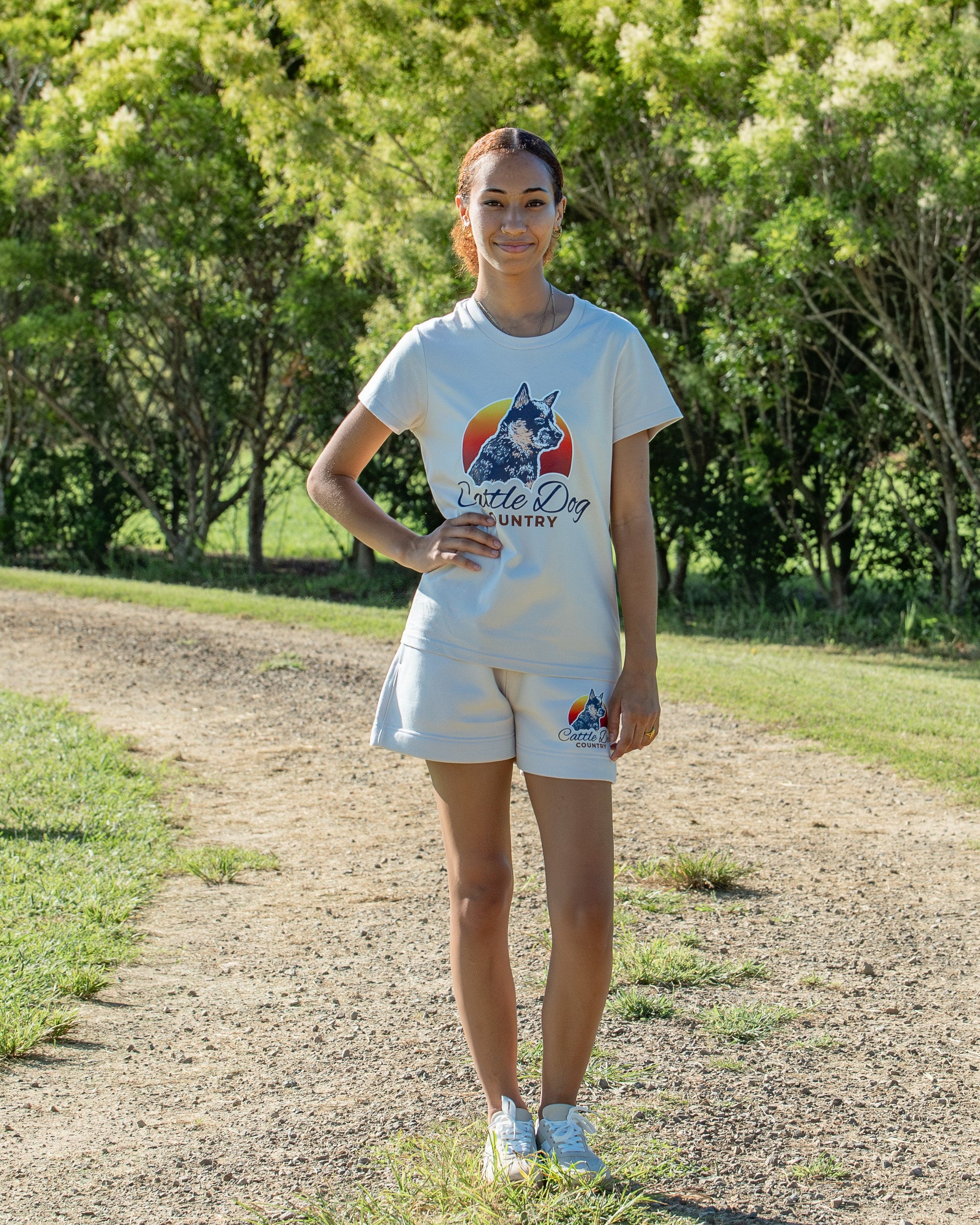 Womens Basic Tee Bone