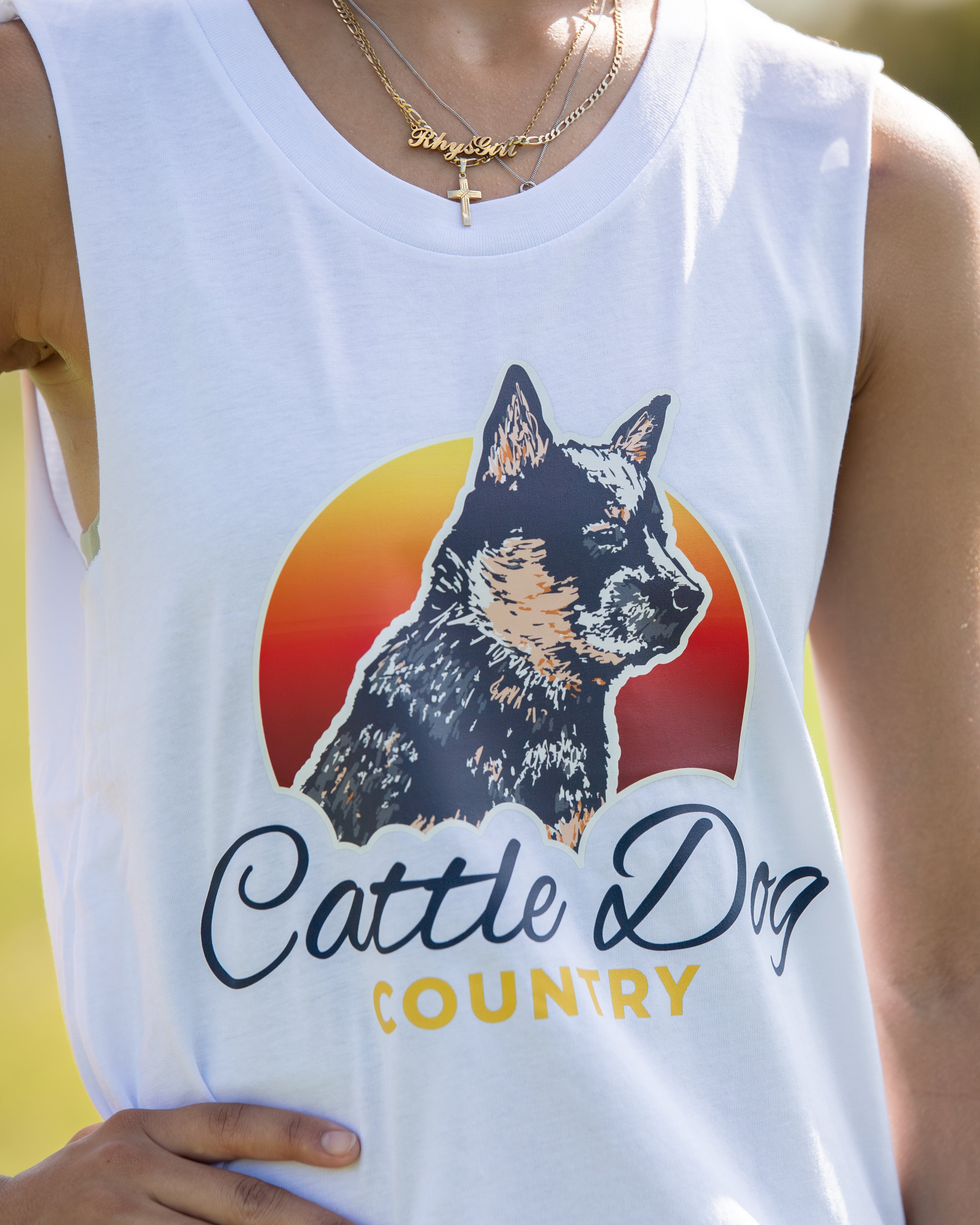 Womens Upside Tank White