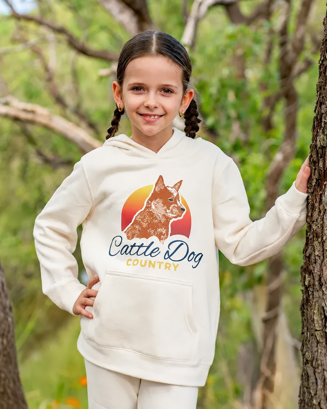 Kids Supply Hoodie - Ecru
