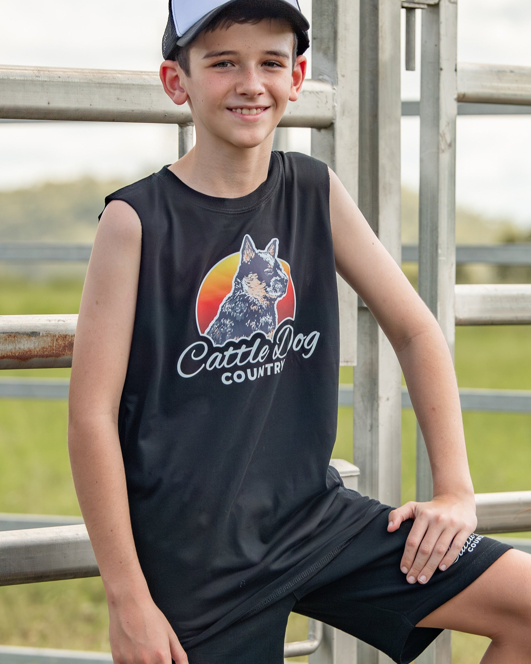 Kids Barnard Tank Black