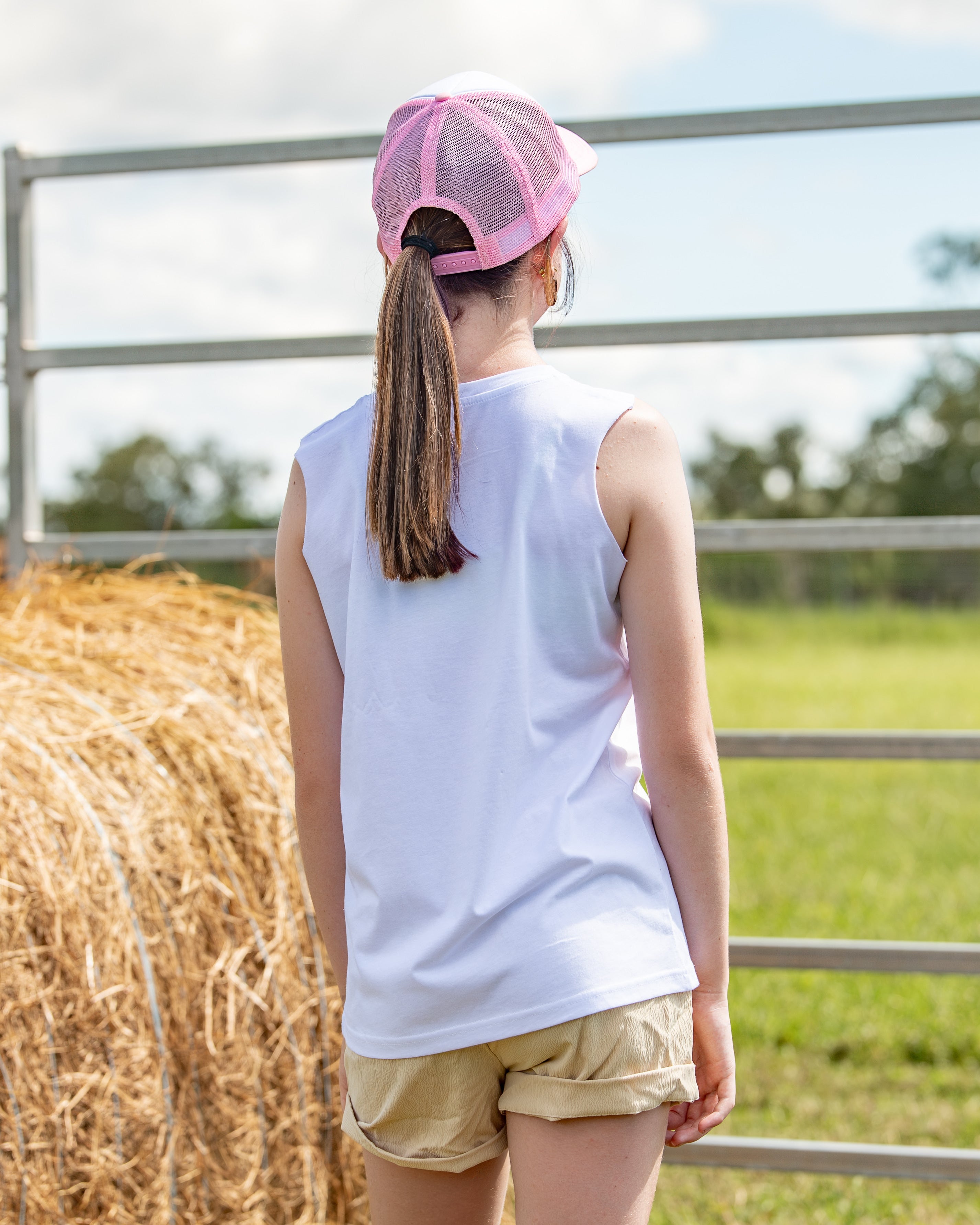 Kids Barnard Tank White