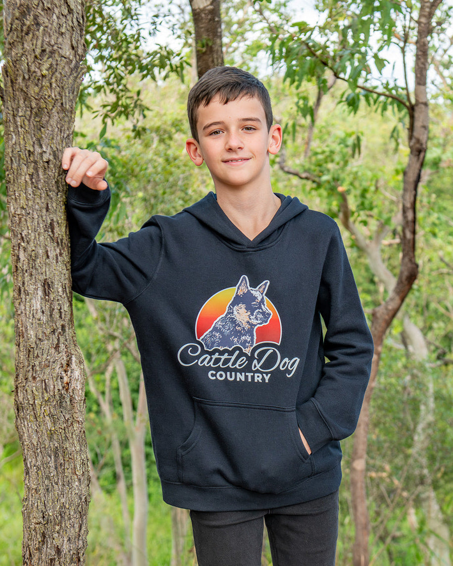 Kids Supply Hoodie Navy Front