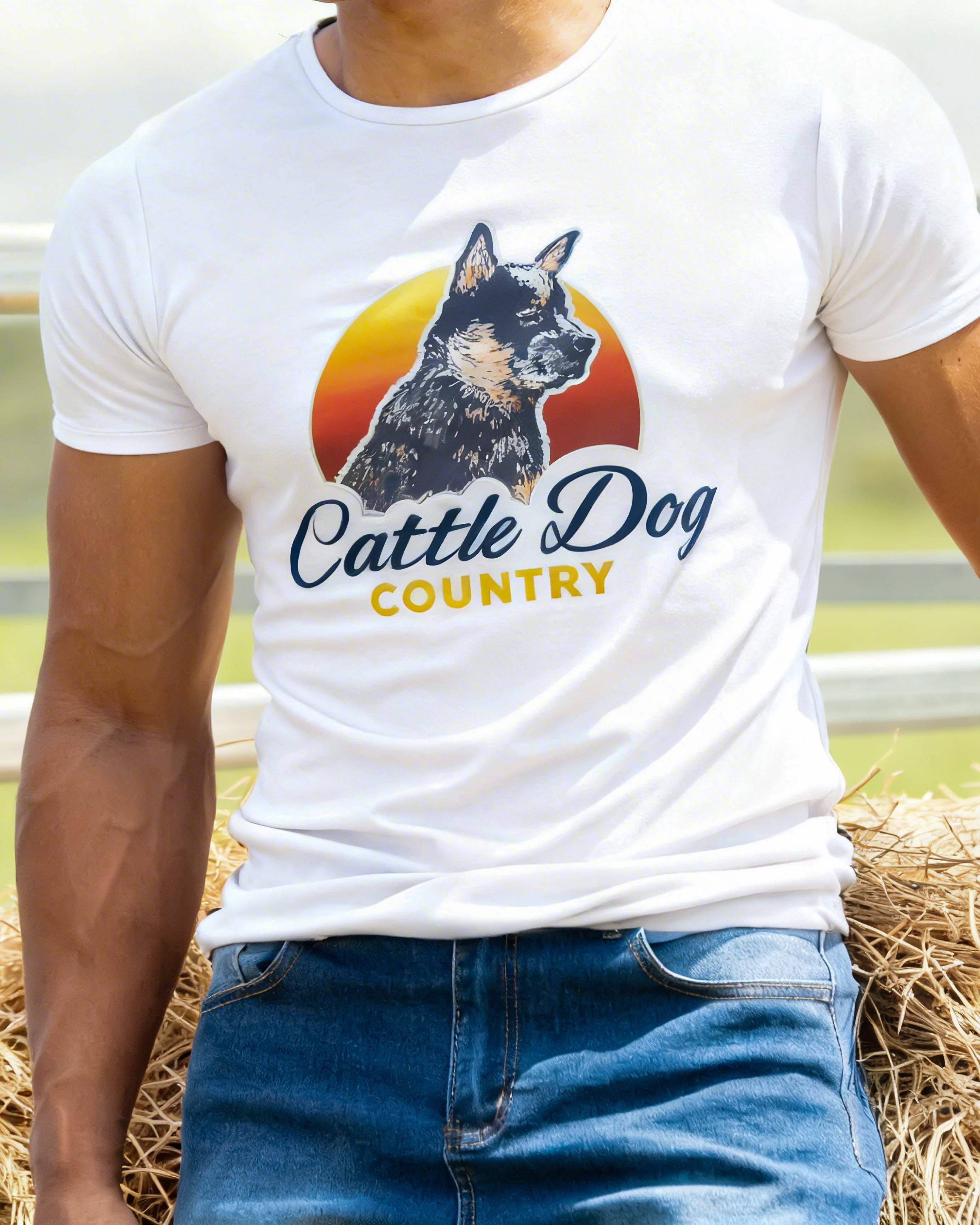 Mens Brushed Tee White